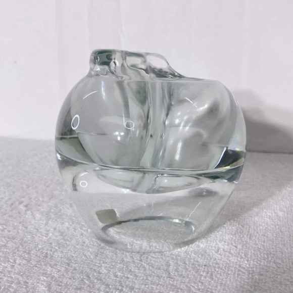 Vintage Made  In Poland For Arabeska Art Glass Double Oil Lamp - Picture 6 of 13